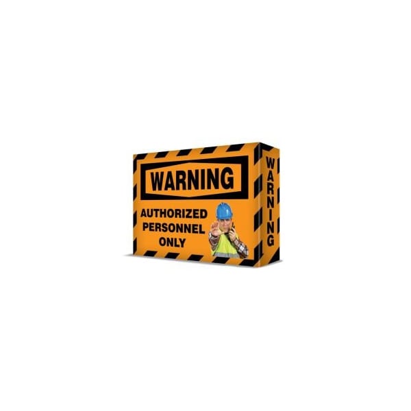 Accuform VISUAL EDGE SAFETY SIGN AUTHORIZED EDM235 EDM235 - main